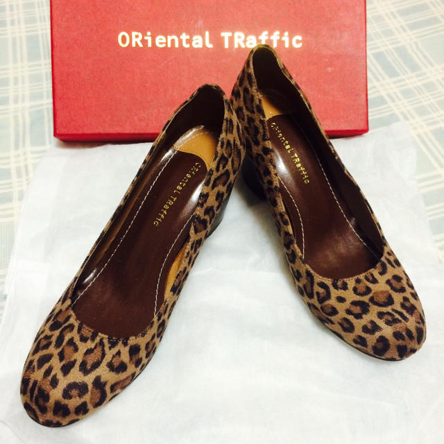 ORiental TRaffic(オリエンタルトラフィック)のレオパード パンプス レディースの靴/シューズ(ハイヒール/パンプス)の商品写真