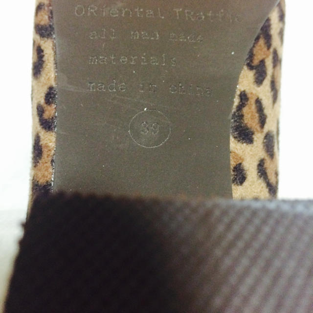 ORiental TRaffic(オリエンタルトラフィック)のレオパード パンプス レディースの靴/シューズ(ハイヒール/パンプス)の商品写真