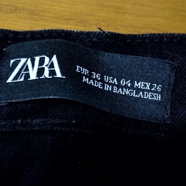 ZARA(ザラ)の【本日限定価格22時迄】 ザラ スキニー パンツ レディース ブラック 36 レディースのパンツ(スキニーパンツ)の商品写真