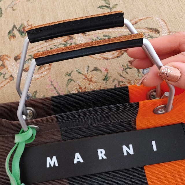 Marni(マルニ)の新品同様⭐MARNI　ストライプトートbag⭐ レディースのバッグ(トートバッグ)の商品写真