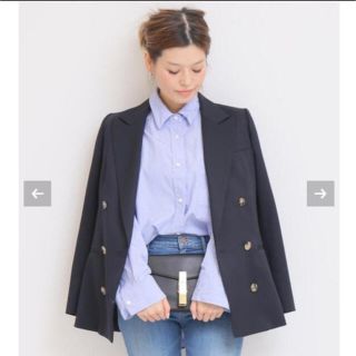DEUXIEME CLASSE - おーみー様専用☆美品☆ダブルジャケット 紺ブレの