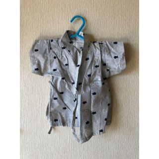 ベビー服70 新品（水通しのみ）甚平(甚平/浴衣)