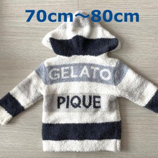 ジェラートピケ(gelato pique)のジェラートピケ　gelato pique パーカー　70〜80cm(ジャケット/コート)