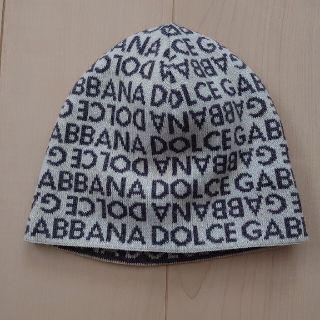 DOLCE&GABBANA - DOLCE&GABBANA ニット帽 ニットキャップ 黒の通販 by りんたらくま's shop｜ドルチェ