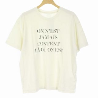 イエナ(IENA)のイエナ IENA 20SS Le Petit Prince ロゴTシャツ F 白(Tシャツ(半袖/袖なし))