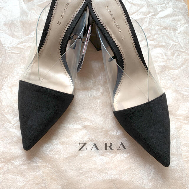 ZARA(ザラ)のPVCパンプス❤︎ZARA レディースの靴/シューズ(ハイヒール/パンプス)の商品写真