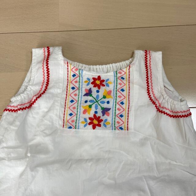 GLOBAL WORK(グローバルワーク)のノースリーブシャツ キッズ/ベビー/マタニティのキッズ服女の子用(90cm~)(Tシャツ/カットソー)の商品写真