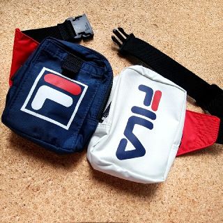 フィラ(FILA)のFILAウエストポーチトリコロールカラー(ボディバッグ/ウエストポーチ)