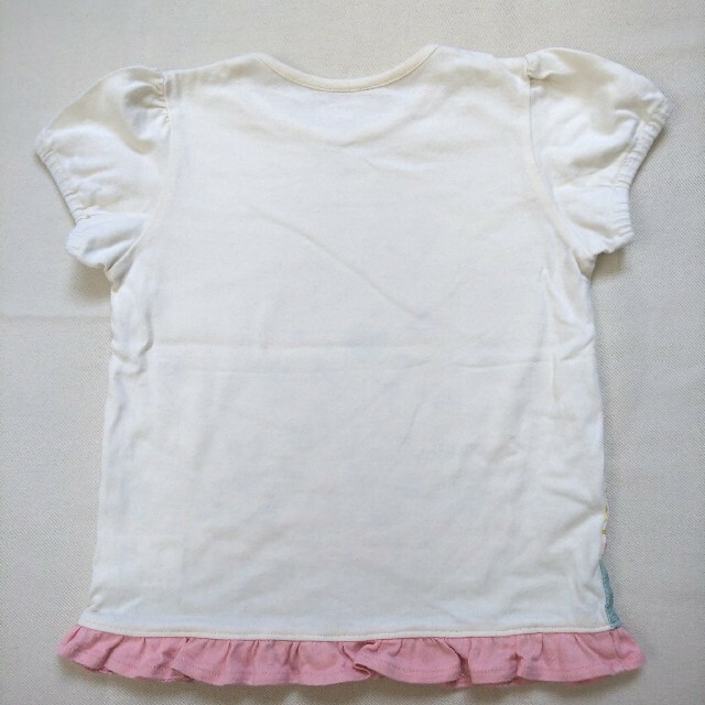 ベルメゾン(ベルメゾン)のベルメゾン minilabo BeBe 半袖Tシャツ 2枚セット 100 キッズ/ベビー/マタニティのキッズ服女の子用(90cm~)(Tシャツ/カットソー)の商品写真