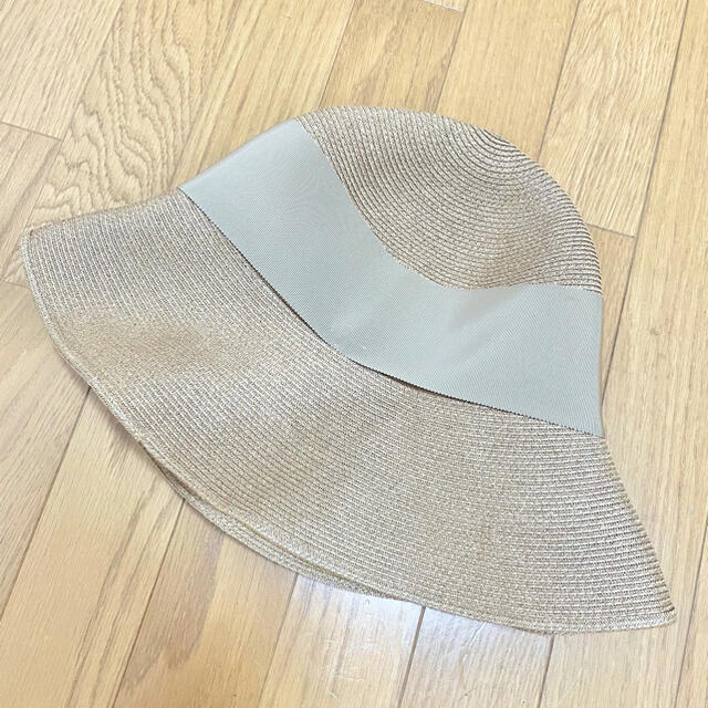 アシーナニューヨーク　ハット　麦わら帽子　 レディースの帽子(麦わら帽子/ストローハット)の商品写真