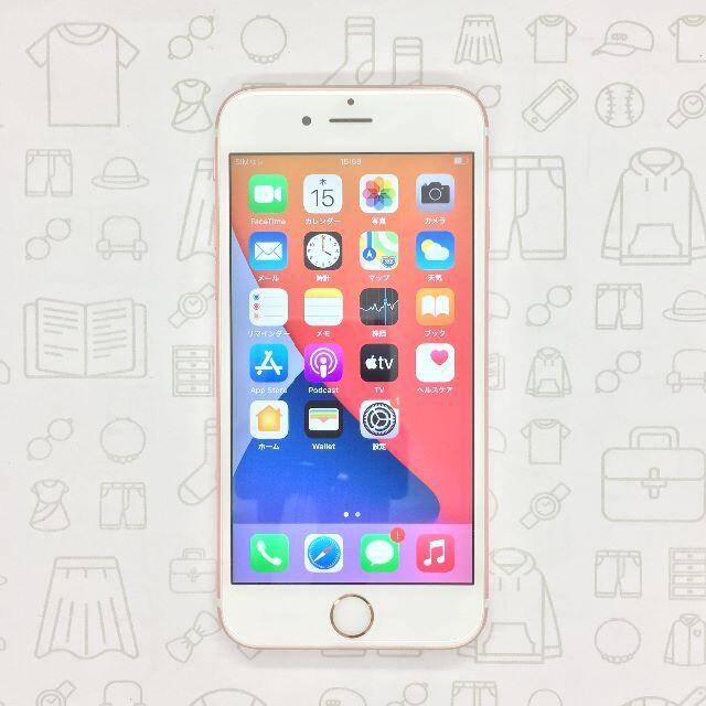 iPhone(アイフォーン)の【B】iPhone 6s/32GB/359486082807247 スマホ/家電/カメラのスマートフォン/携帯電話(スマートフォン本体)の商品写真