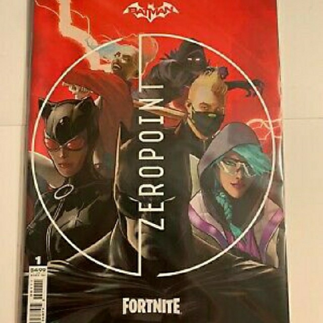 フォートナイト　雑誌　DC BATMAN ZEROPOINT FORTNITE