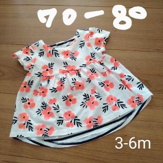 ジンボリー(GYMBOREE)のGYMBOREE　Tシャツ　チュニック　半袖　70〜80　夏服　女の子(Ｔシャツ)