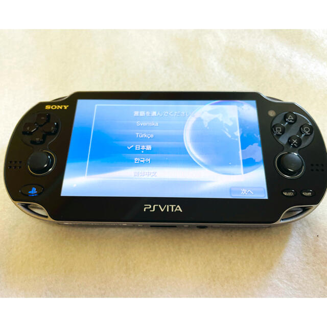 ☆美品☆PlayStation Vita PCH-1000 ZA01  ブラック