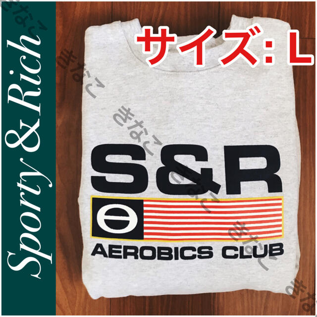 期間限定値下げ中】Sporty&Rich⭐︎Flag logo スウェット お手ごろ価格 ...