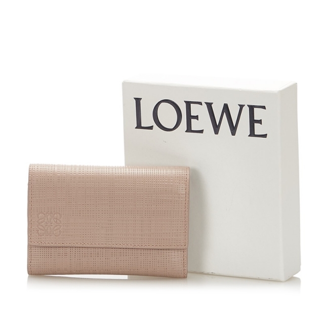 LOEWE(ロエベ)のロエベ 三つ折り財布 レディース 美品 レディースのファッション小物(財布)の商品写真