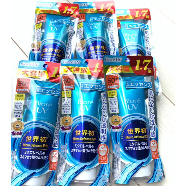 ビオレUVアクアリッチ ウォータリーエッセンス85g 6個セット | フリマアプリ ラクマ ビオレUVアクアリッチ ウォータリーエッセンス85g 6個セット