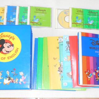 ディズニー(Disney)のディズニー ワールドオブイングリッシュ CD7枚・テキスト WORLD OF(語学/参考書)