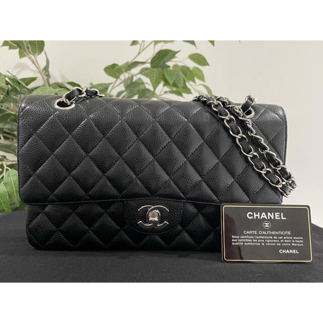 CHANEL(シャネル)の極美品 シャネル  キャビアスキン マトラッセ チェーンショルダーバッグ レディースのバッグ(ショルダーバッグ)の商品写真