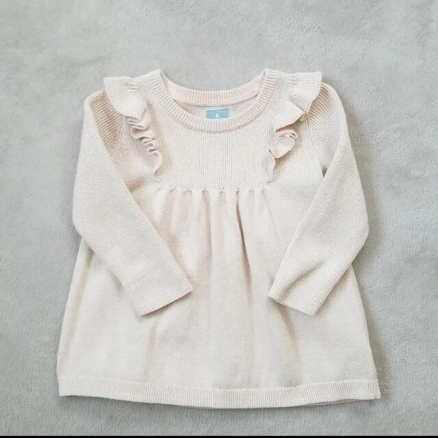 babyGAP(ベビーギャップ)のBABYGAP トップス　90 チュニック　カットソー キッズ/ベビー/マタニティのキッズ服女の子用(90cm~)(Tシャツ/カットソー)の商品写真