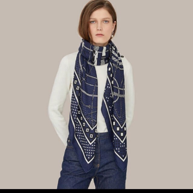 エルメス ネイビー カシシル-