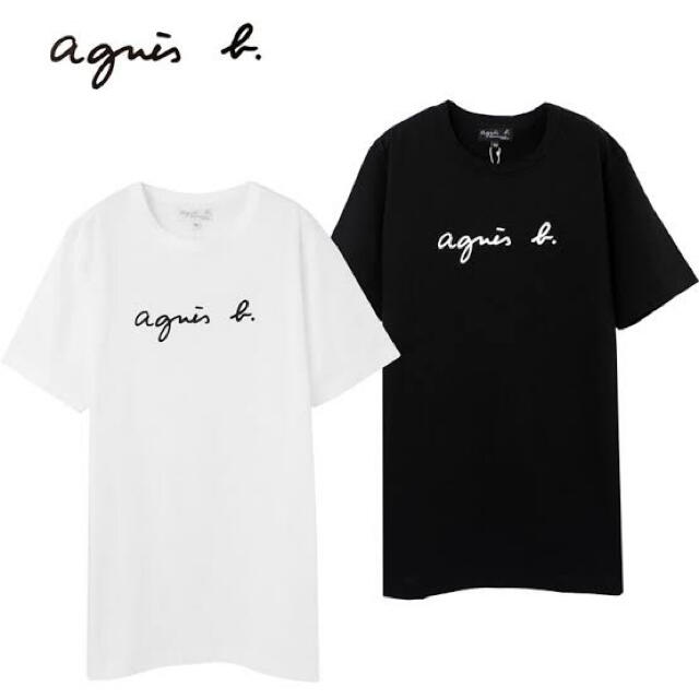 agnes b Tシャツ 2枚セット(白・黒) 【ギフト】 3724円引き アニエス・ベー Tシャツ アニエスベー白黒2枚です新品、未使用