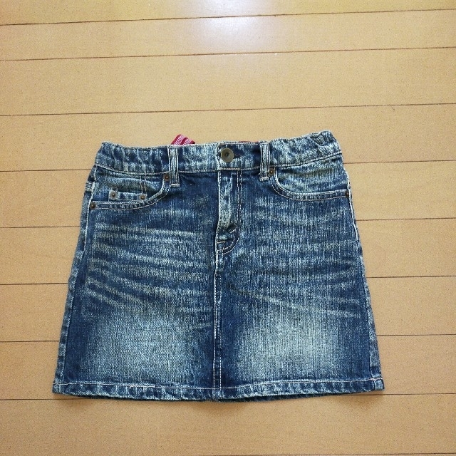 F.O.KIDS(エフオーキッズ)の未使用品　FOキッズ　ジャンクストア　デニム　スカート140 キッズ/ベビー/マタニティのキッズ服女の子用(90cm~)(スカート)の商品写真