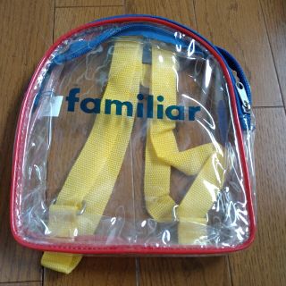 ファミリア(familiar)のbebe529様専用　ファミリア　クリアリュック(リュックサック)