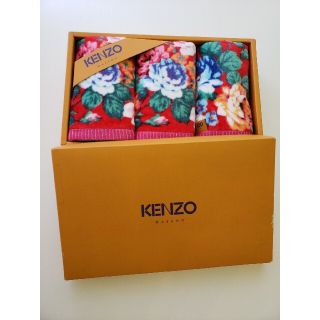 ケンゾー(KENZO)のKENZOウォッシュタオル新品(タオル/バス用品)