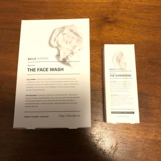 バルク オム THE FACE WASH (洗顔料)(100g)＋日焼け止め(洗顔料)