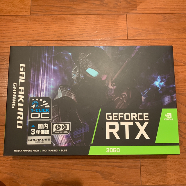 PCパーツGeForce RTX3060 12GB OC 玄人志向 新品