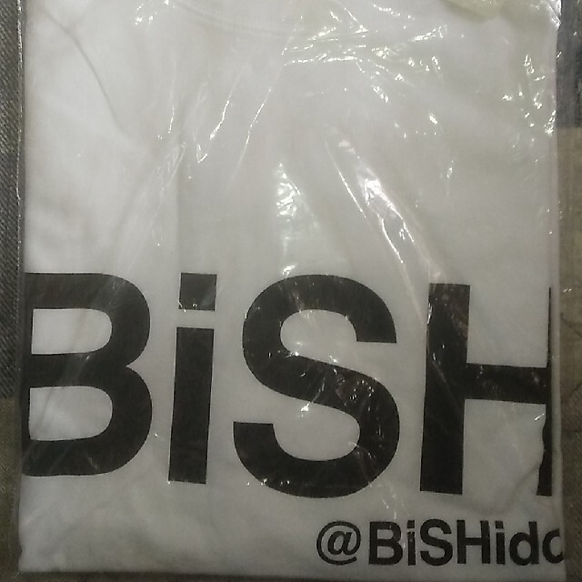 GU(ジーユー)のBISH×GUコラボTシャツサイズＸＸＬ白 エンタメ/ホビーのタレントグッズ(アイドルグッズ)の商品写真