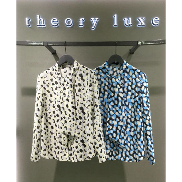 Theory luxe 20ss 長袖ブラウス