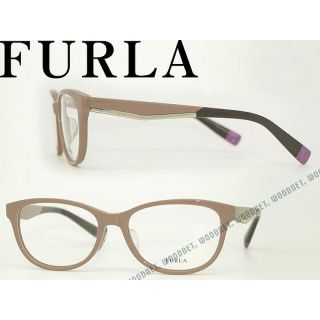 フルラ(Furla)のFURLA フルラ メガネフレーム ブランド クリアグレー 065J-06K6(サングラス/メガネ)