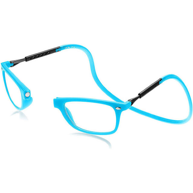 新品 2.5 青 老眼鏡  ブルーライトカット ネックレス マグネット 男女兼用 2