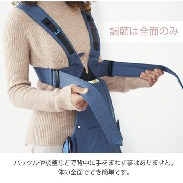 BABYBJORN(ベビービョルン)のベビービョルン◡̈⋆♡ベビーキャリアMINIコットン/抱っこ紐 キッズ/ベビー/マタニティの外出/移動用品(抱っこひも/おんぶひも)の商品写真