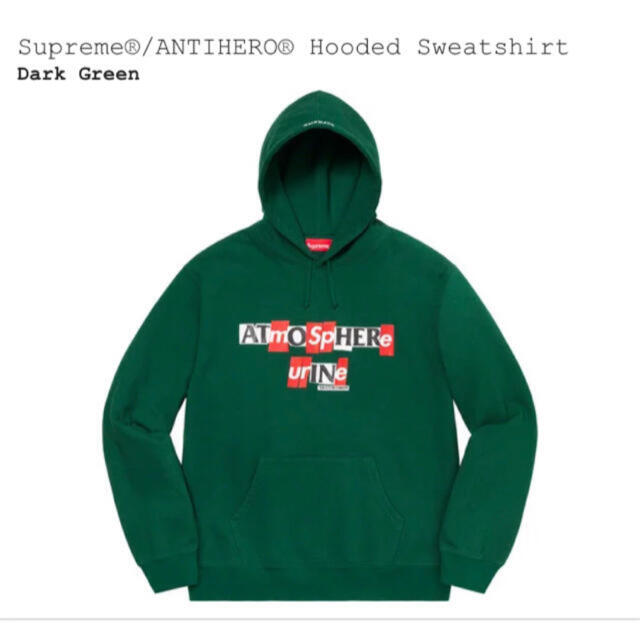 Supreme ANTIHERO Hooded Sweatshirt M - パーカー