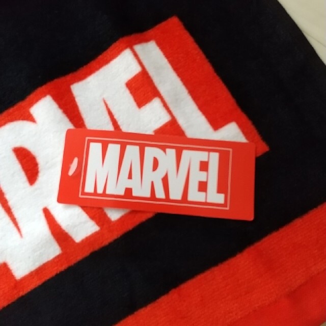 MARVEL(マーベル)のお値下げ中！【新品】MARVEL　タオル インテリア/住まい/日用品の日用品/生活雑貨/旅行(タオル/バス用品)の商品写真