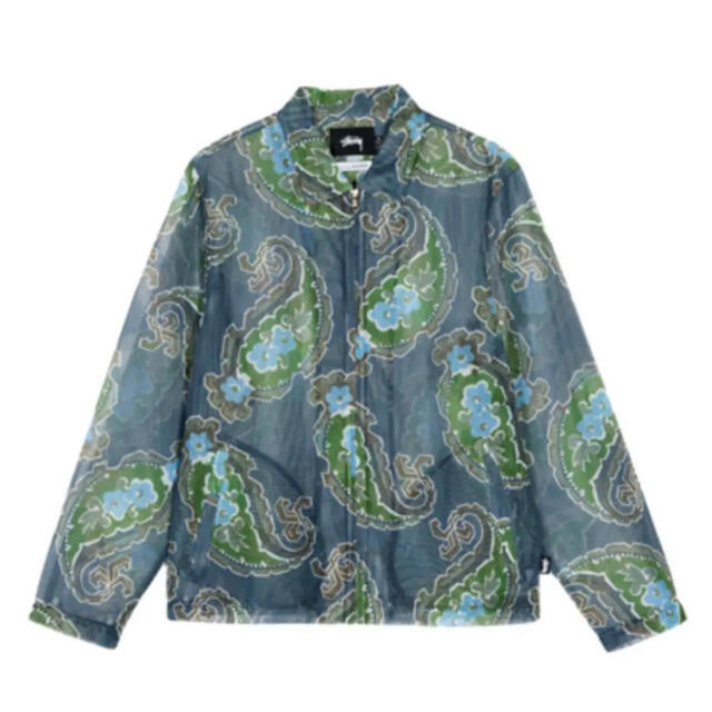 stussy paisley mesh jacket 20ss レア 21ss | www.innoveering.net