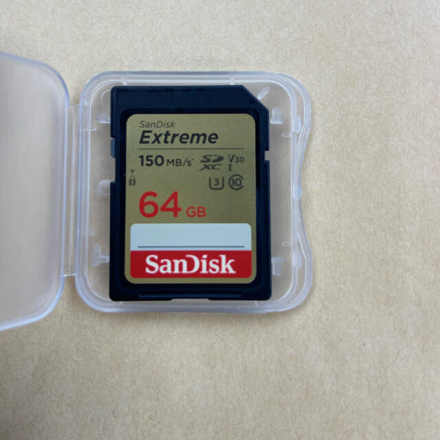 SanDisk(サンディスク)のサンディスク 64G SDカード スマホ/家電/カメラのスマートフォン/携帯電話(その他)の商品写真