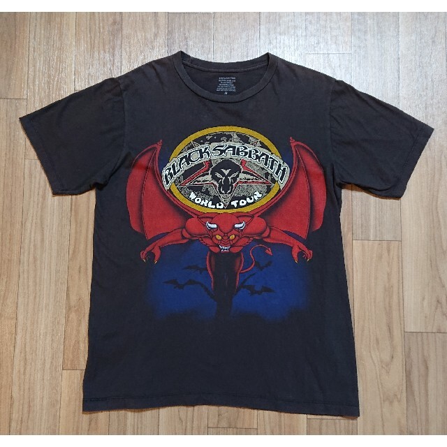 良品 BLACK SABBATH ブラックサバス バンドTシャツ ブラック Ｍ