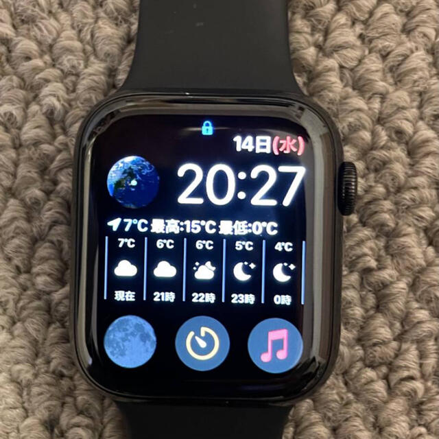 Apple Watch Series 4 44mm ブラックステンレス