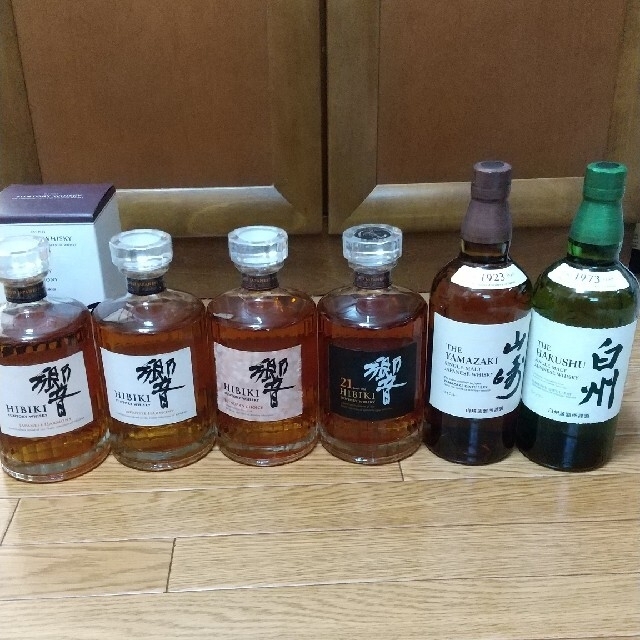男性に人気! サントリー 白州NA 山崎NA 響JH2本 響BC 響21年
