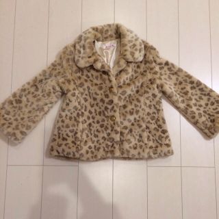 レオパード♡豹柄♡ふわふわコート(毛皮/ファーコート)