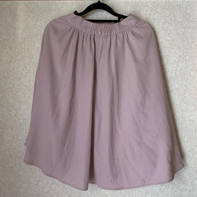 PRIME PATTERN(プライムパターン)のCherite ダスティピンク スカート ベルト付き レディースのスカート(ひざ丈スカート)の商品写真