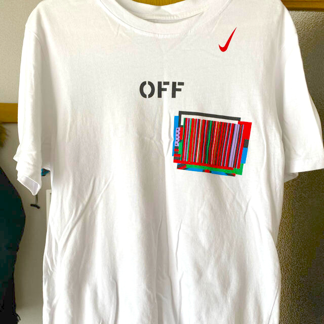 OFF-WHITE(オフホワイト)のナイキ　オフホワイト　tシャツ メンズのトップス(Tシャツ/カットソー(半袖/袖なし))の商品写真