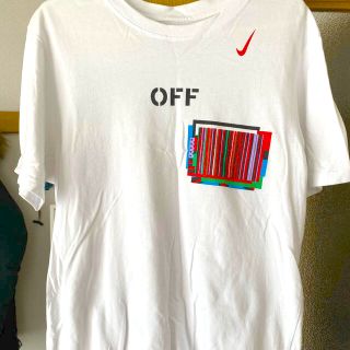 オフホワイト(OFF-WHITE)のナイキ　オフホワイト　tシャツ(Tシャツ/カットソー(半袖/袖なし))