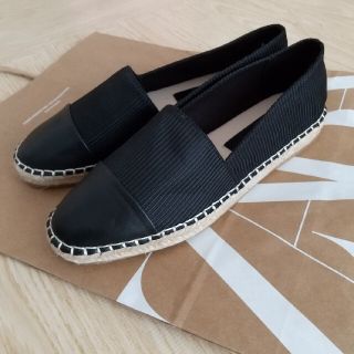 ザラ(ZARA)のZARA★エスパドリーユ ジュートスリッポン 38(24.6cm) (スリッポン/モカシン)