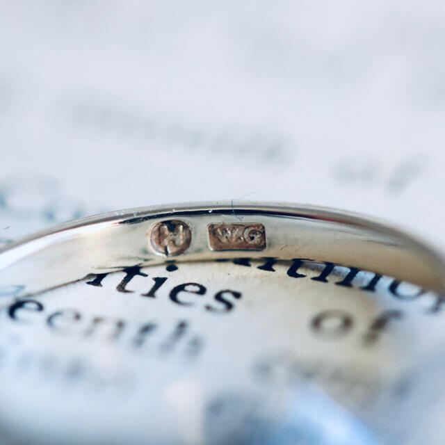 WG刻印 *お姫様のようなヴィンテージリング レディースのアクセサリー(リング(指輪))の商品写真