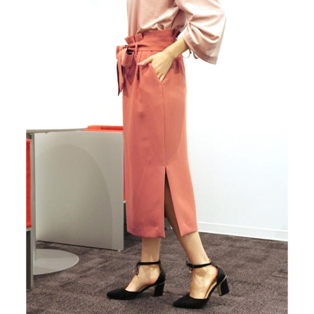 Andemiu(アンデミュウ)のサイドスリットスカート  レディースのスカート(ロングスカート)の商品写真